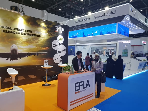 EFLA at Dubai Airport Show 2018