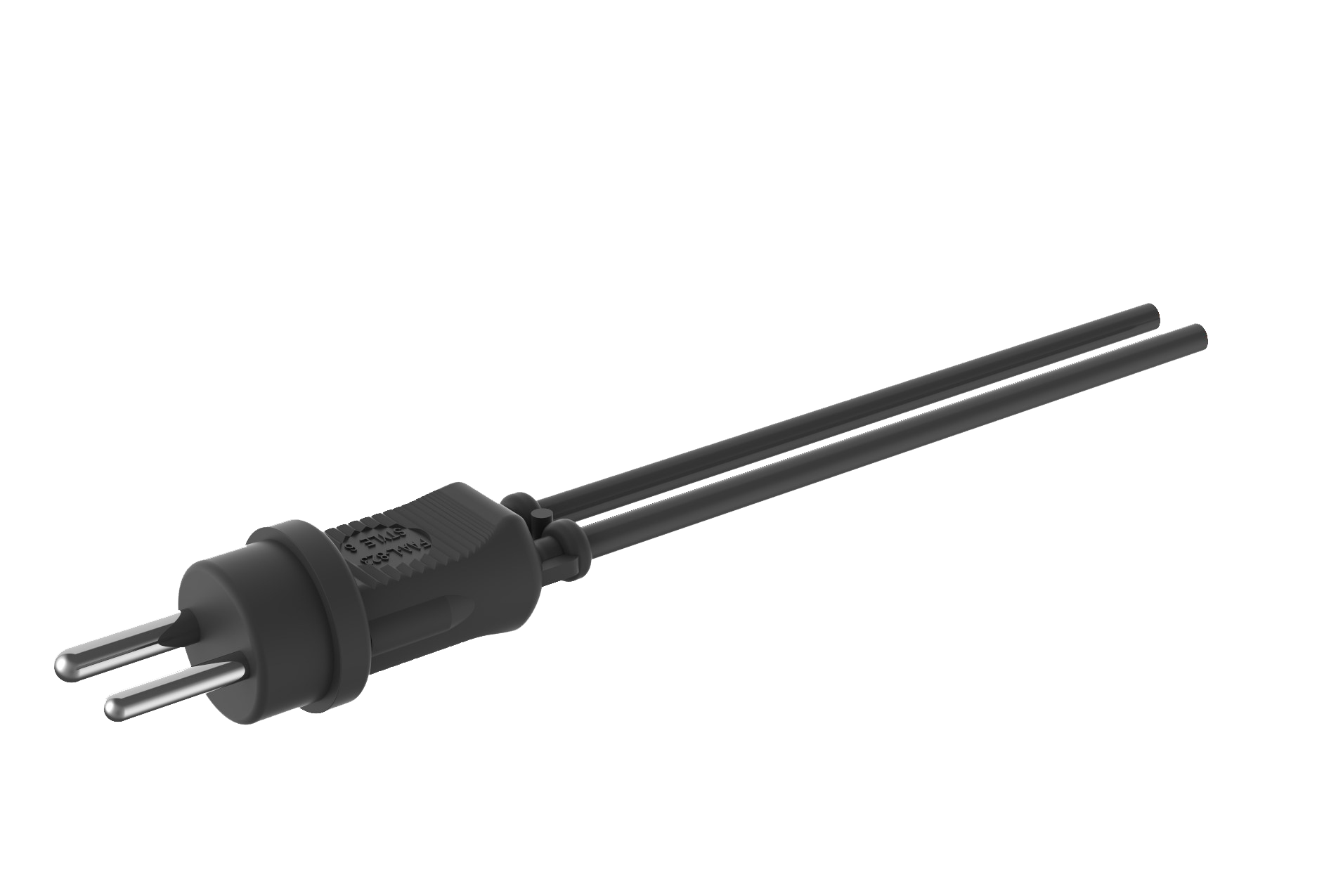 KDC506S, Style 6, prefabricated secondary lead with two single wires (png)