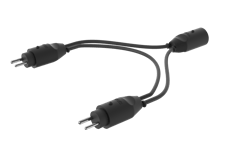 KDCA.2PR, Secondary Y-Connector to use two AGL series isolating transformers (png)