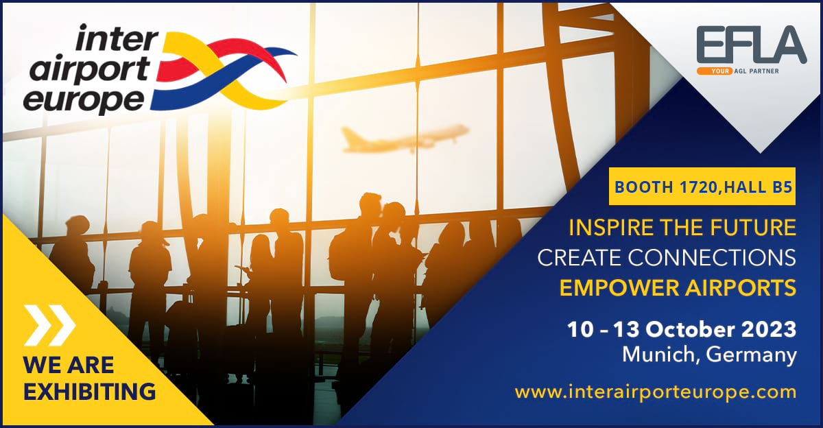 EFLA hereby sincerely invites you to visit our booth E08 at Inter Airport South East Asia from 1 to 3 March, 2022 at Marina Bay Sands, Singapore. 